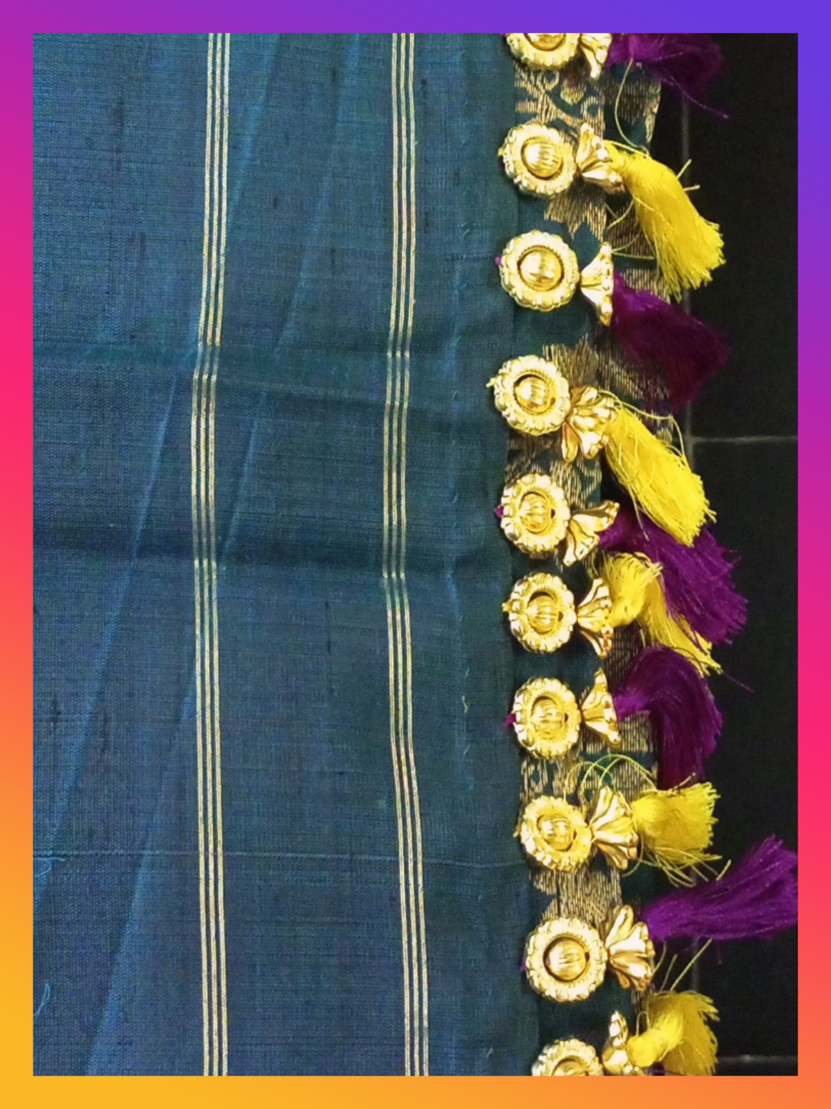 kuchu hanging  design saree dupatta simple craft ideas