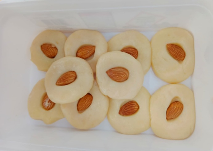 A beautiful day starts with sweets.