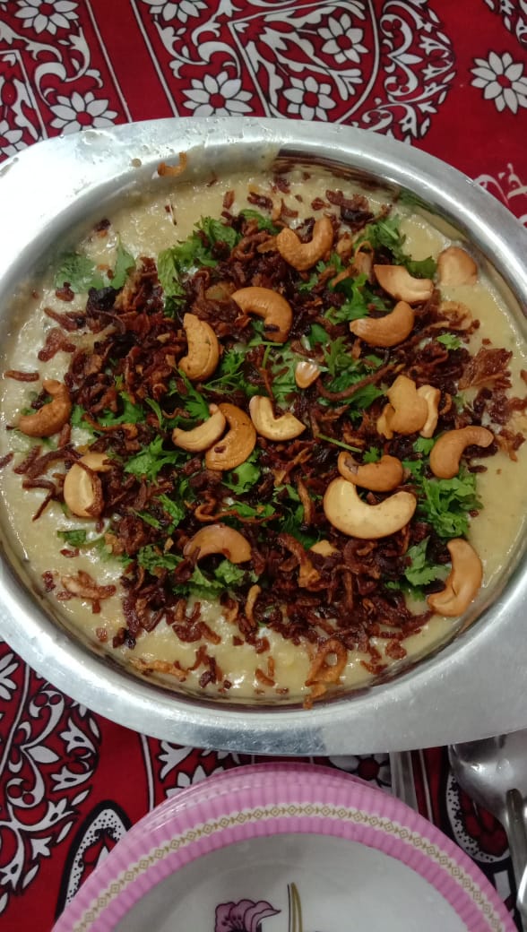 Hydrabadi style mutton haleem.