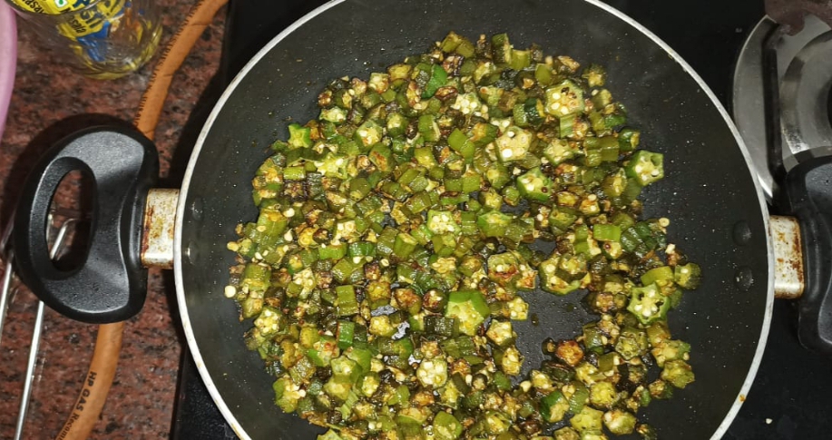 how to make lady finger fry