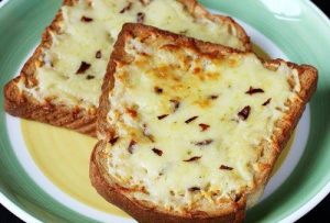 cheese garlic bread.