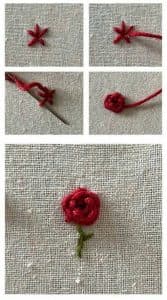 Hand embroidery for beginners.