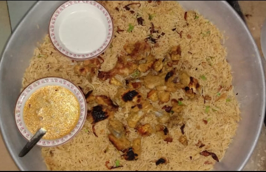 Saudi Arabian chicken mandi