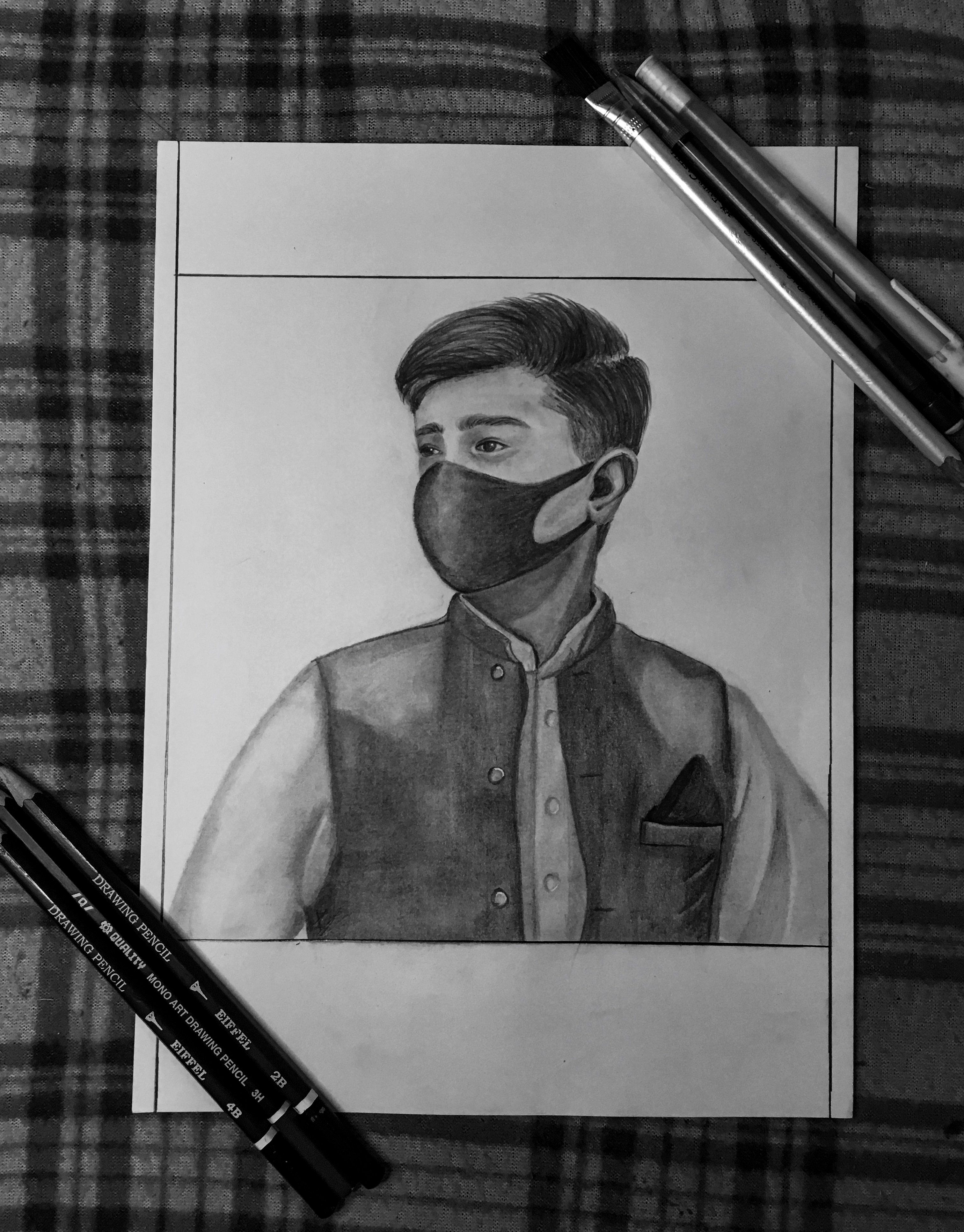 Pencil sketches paid