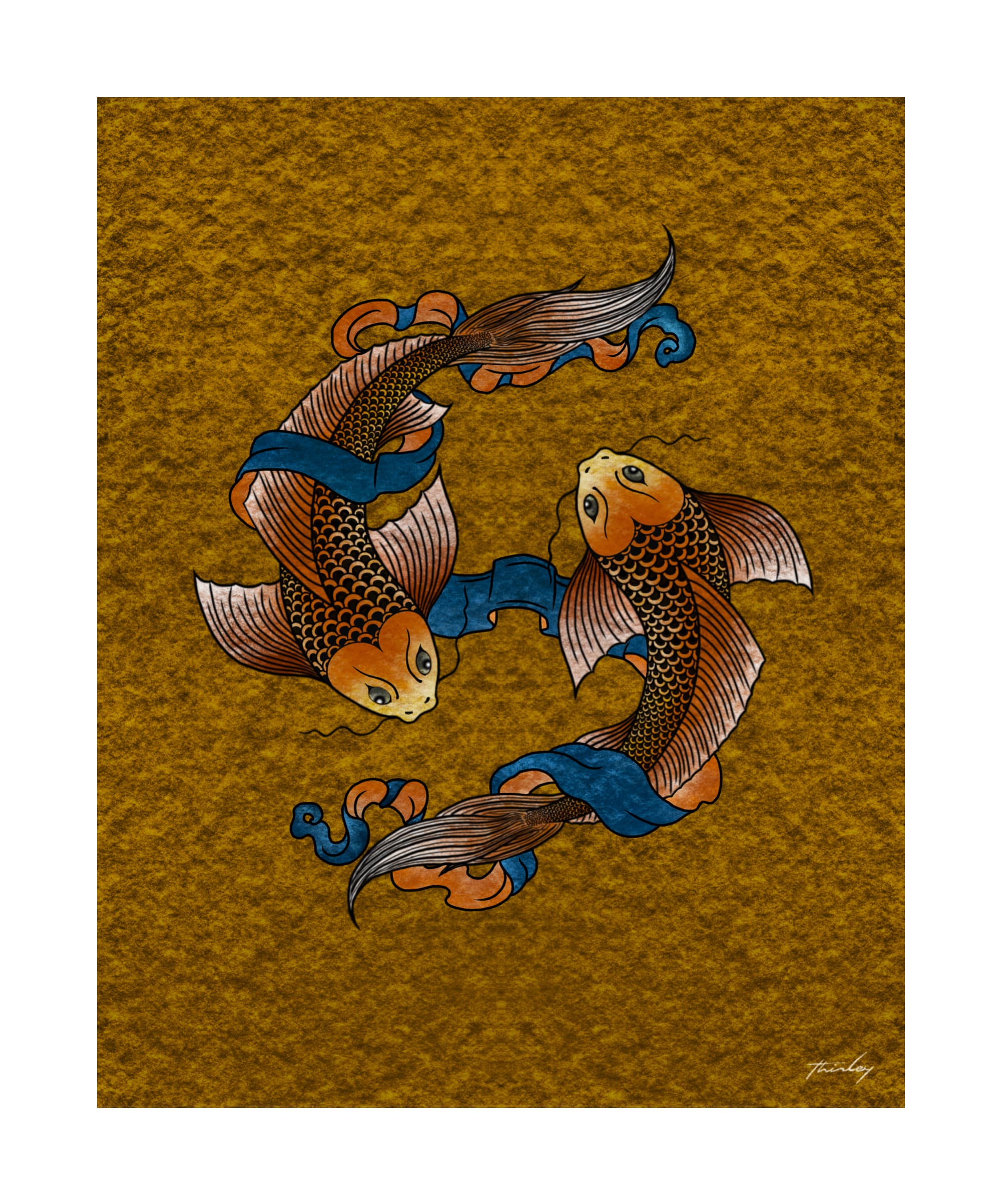 The golden fish