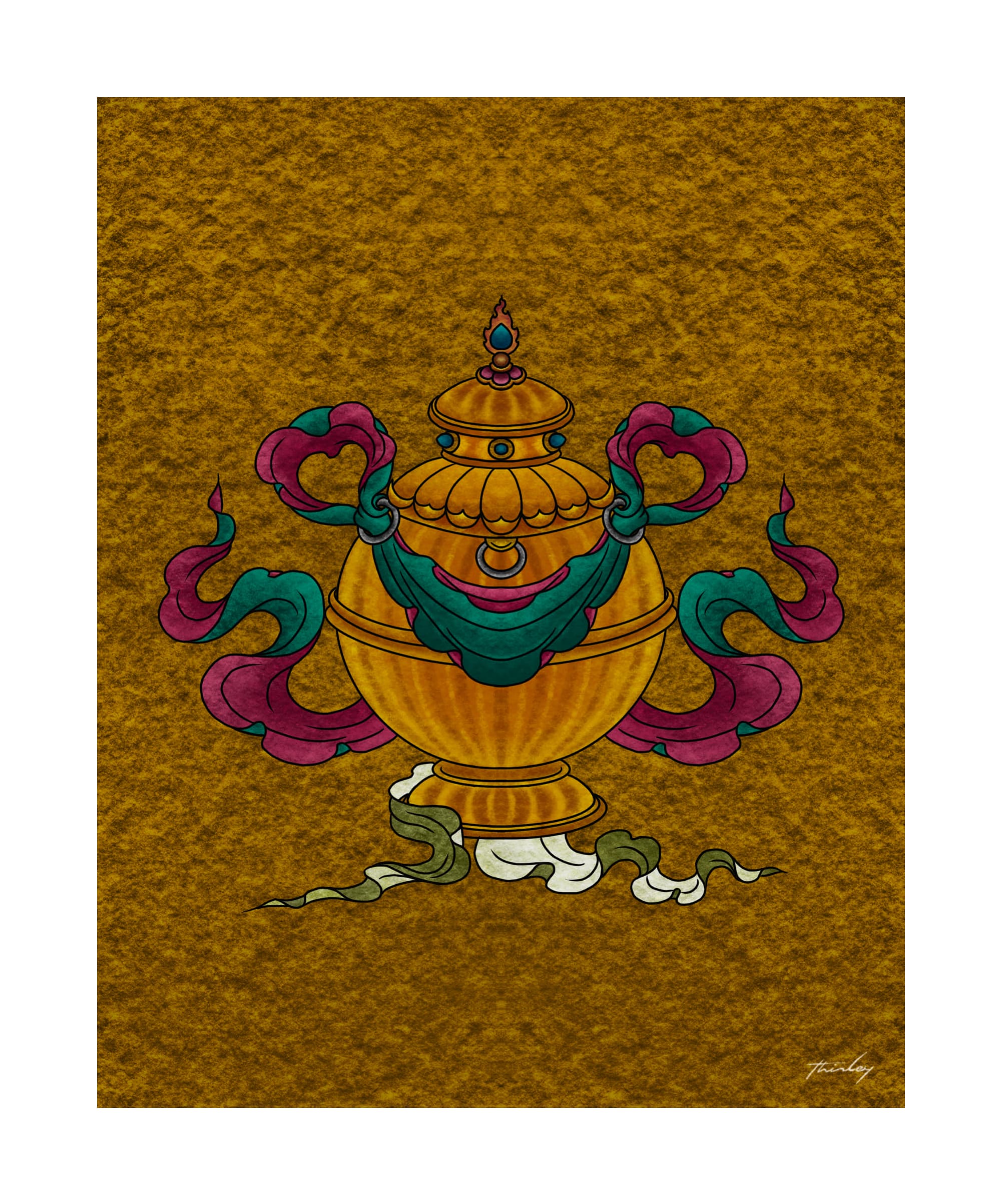 Golden Vase