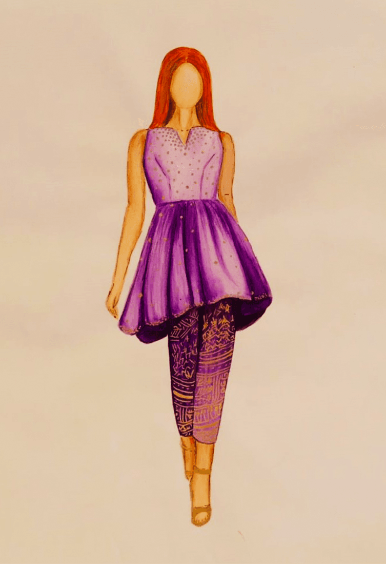 Traditional Fashion Illustration