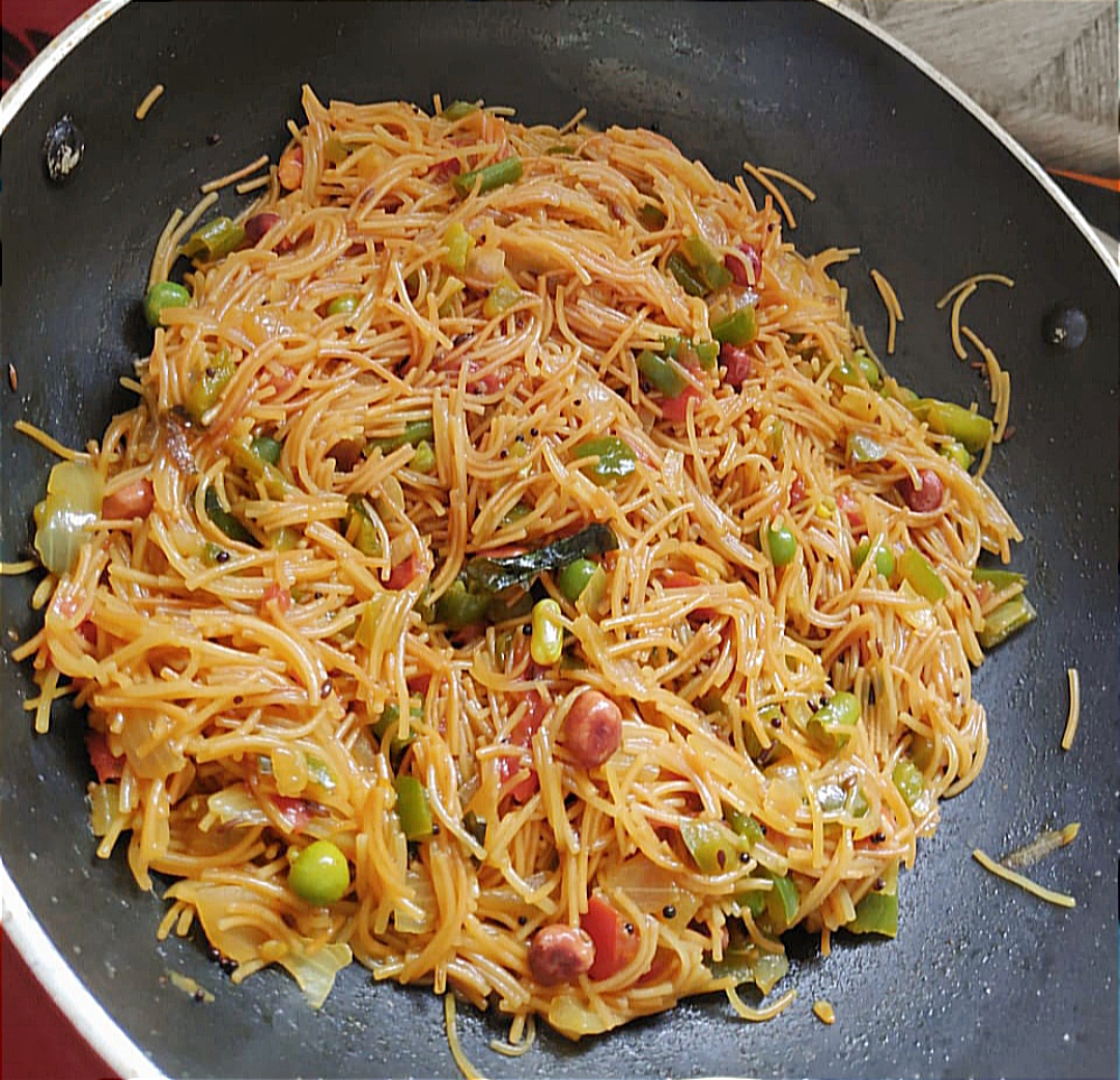 TASTY VERMICELLI UPMA RECIPE BY ME!
