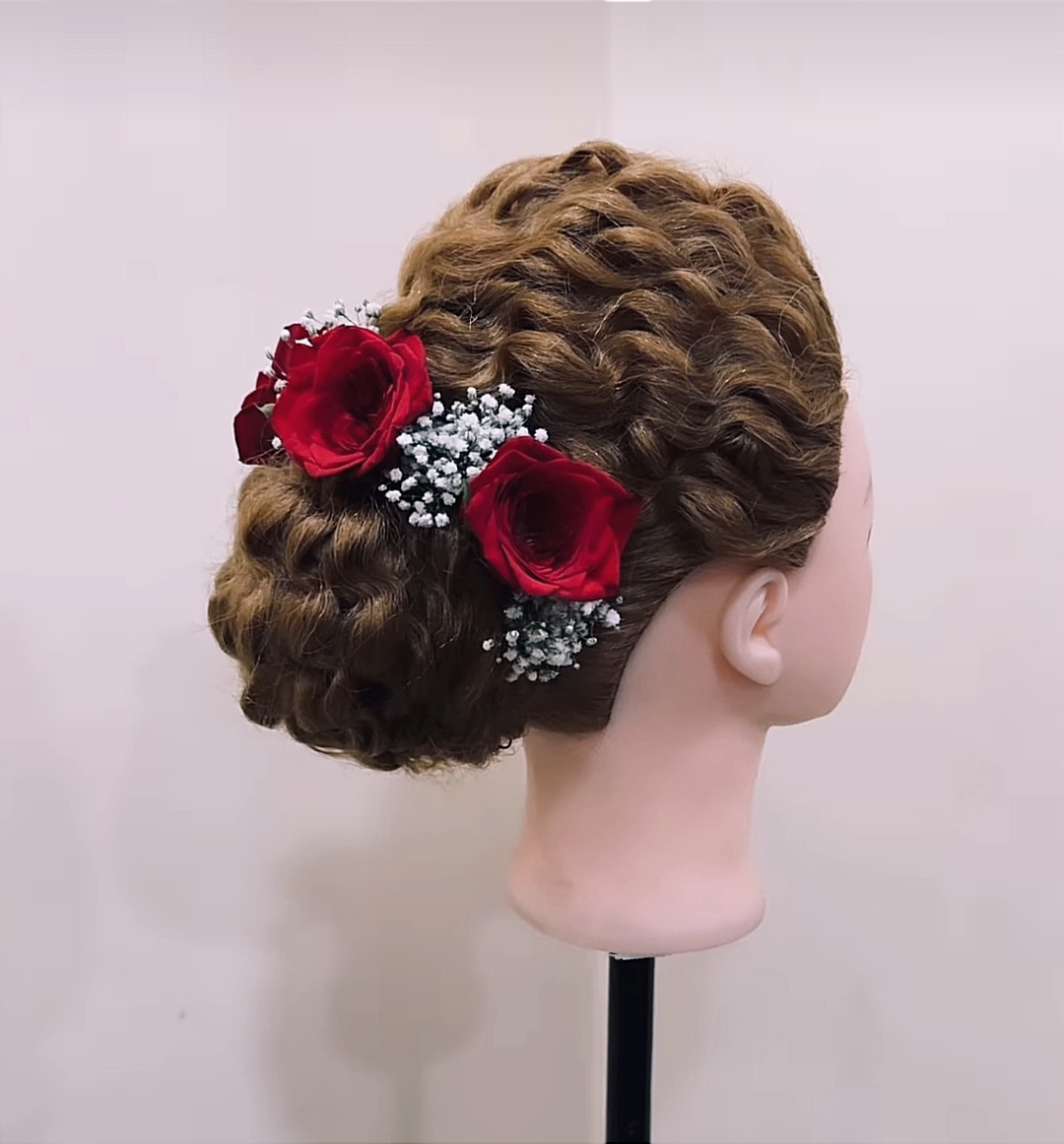 BEAUTIFUL MODERN HAIRSTYLES MADE ON DUMMY!