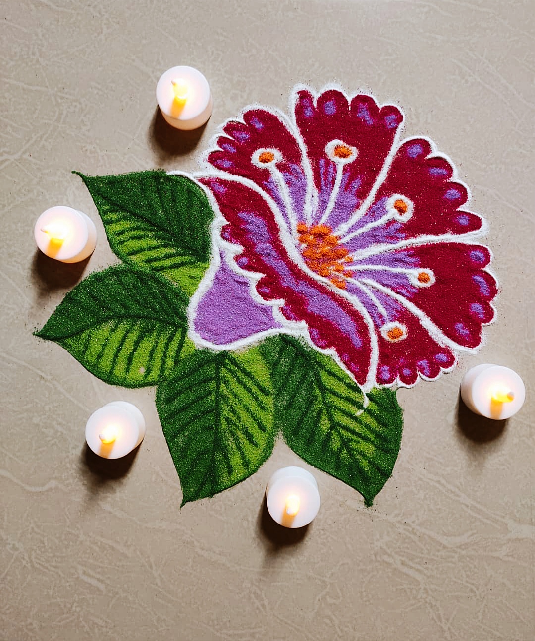 ELEGANT RANGOLI DESIGNS ! AMAZING ART FORM!