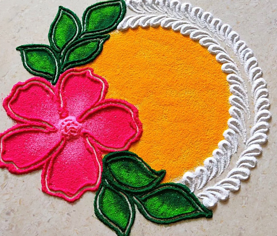 Beautiful Rangoli Designs! Amazing Art forms!