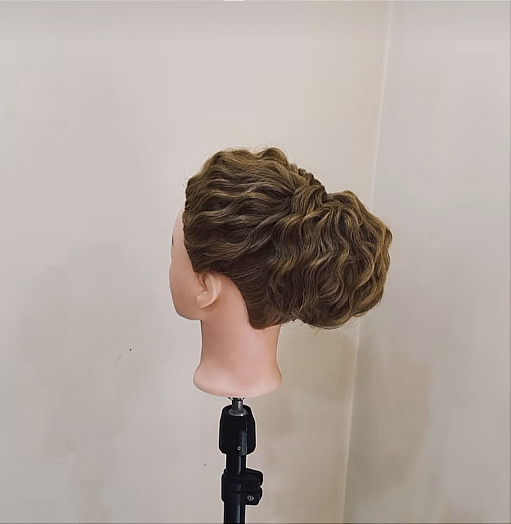 Modern &amp; Elegant Hairstyles On Dummy!