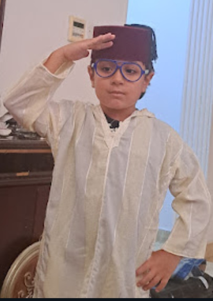 Dressed as a Little Moroccan