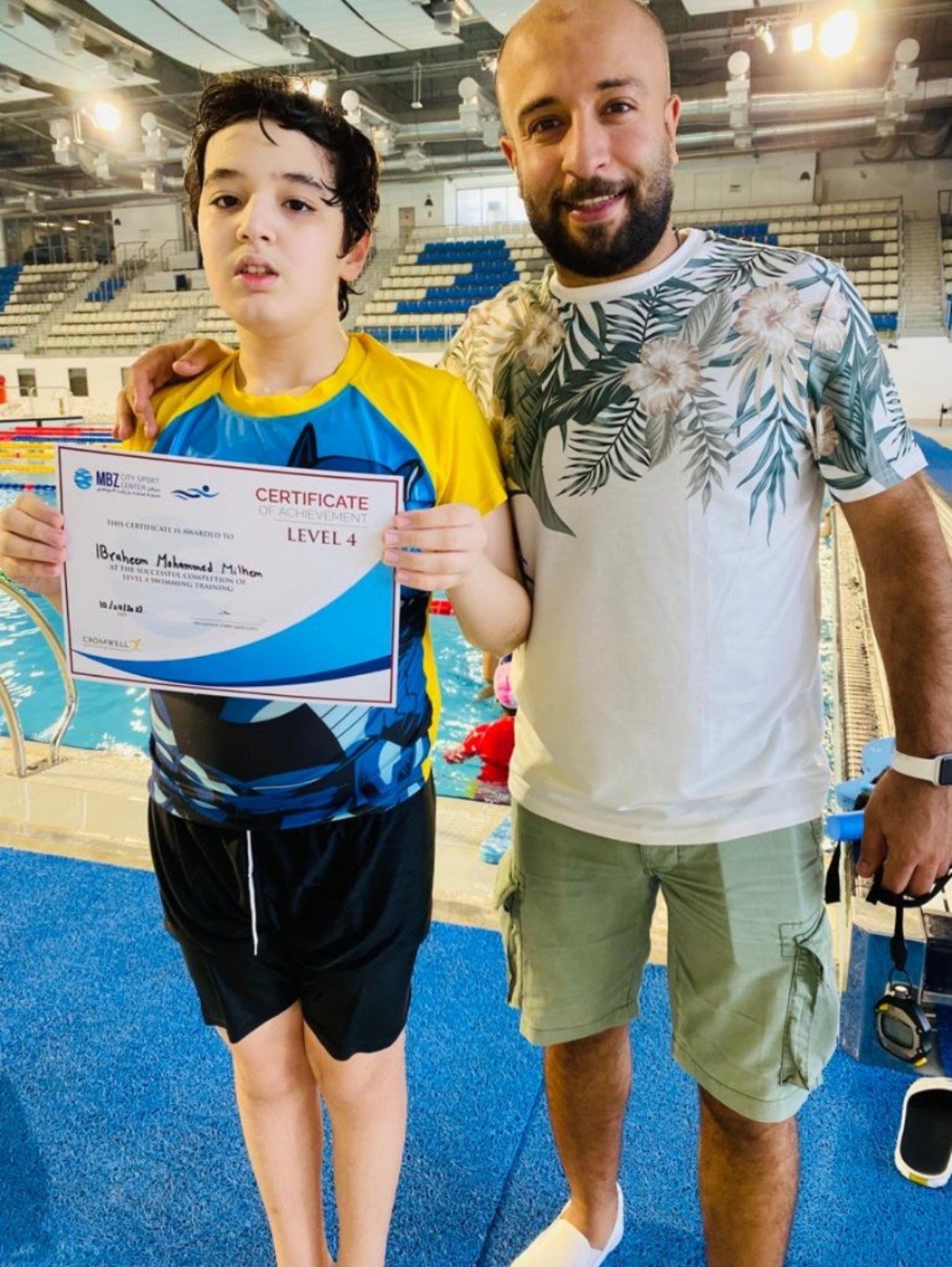 Swimming Level 4 Certificate
