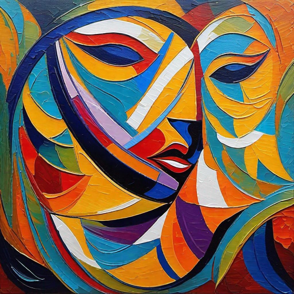 Masquerade painting