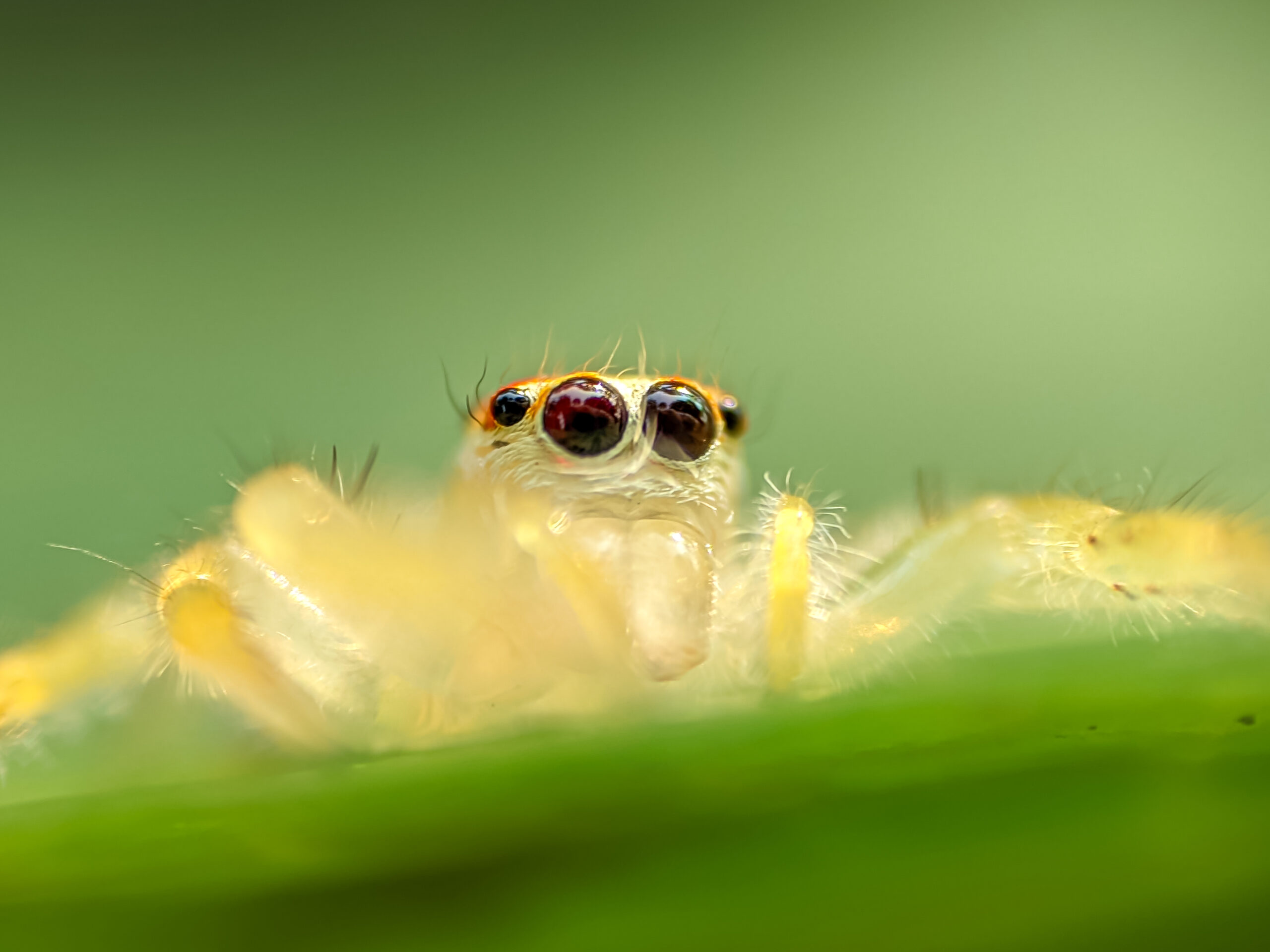 Telamonia dimidiata (Spiderl