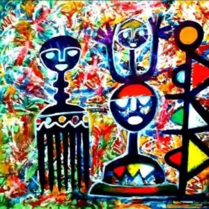 African NFT Art by a Nigerian Sculptor Painter Uwem Isaac Um