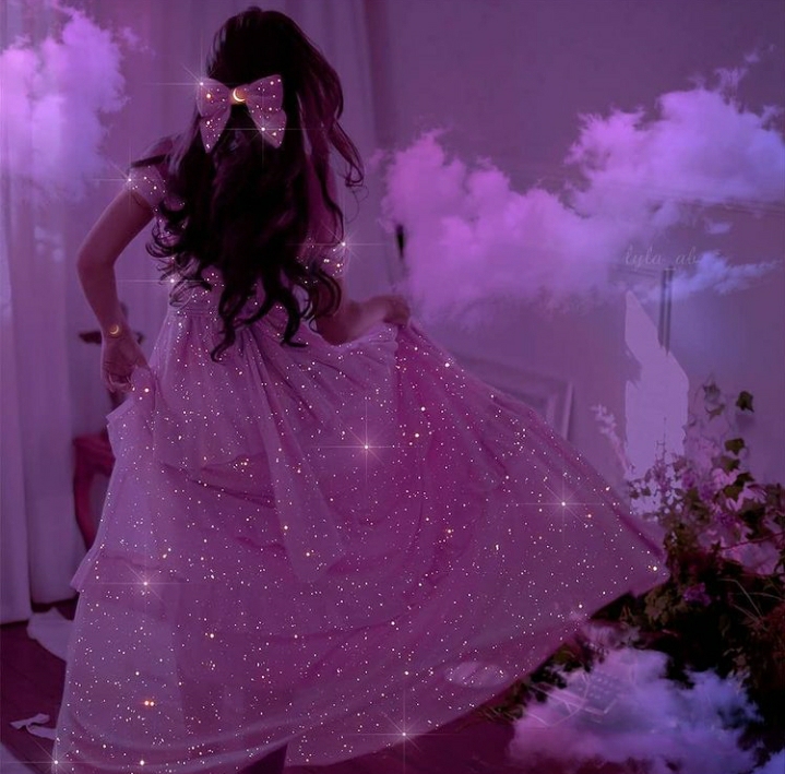 Girl in the shining Air