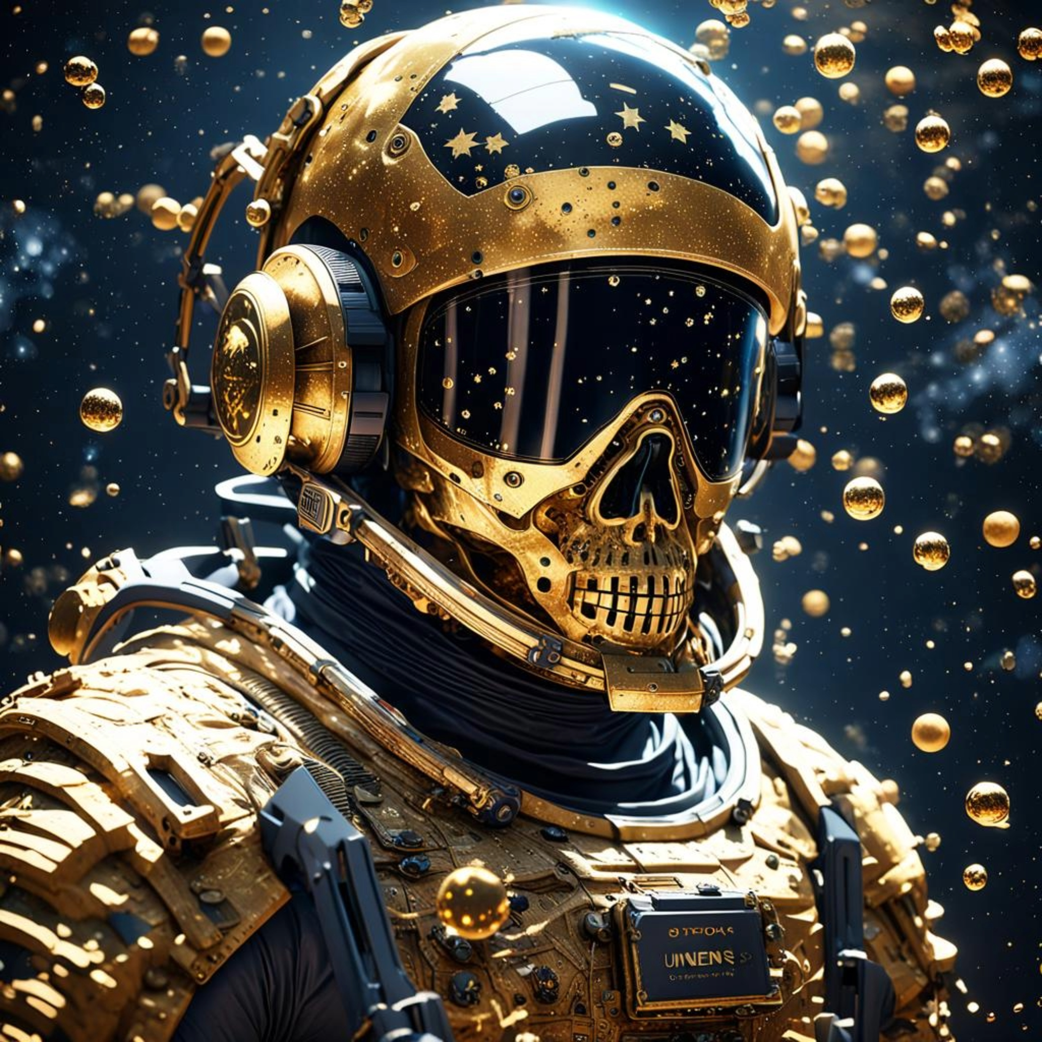 astronaut with a ludens death