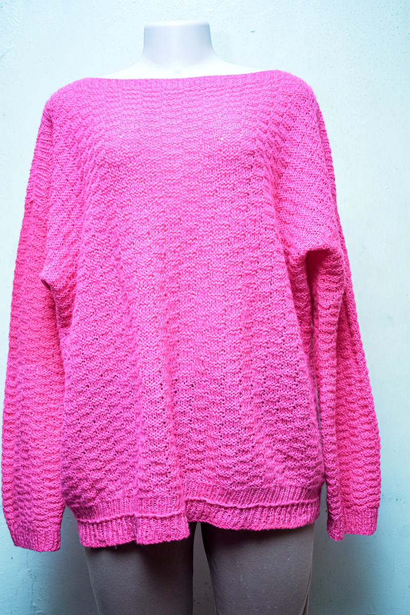 Oversize Pink Sweater