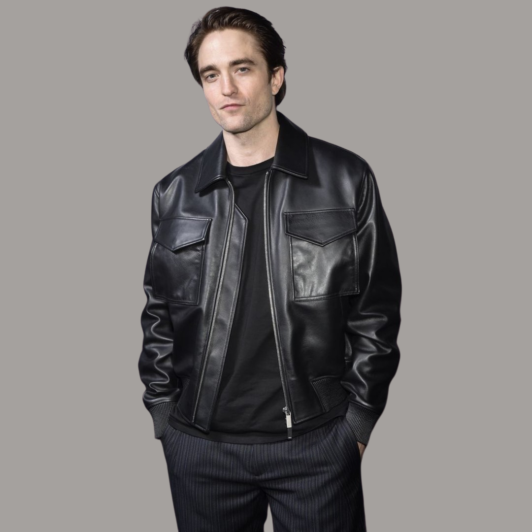 Men Leather Jacket Real Leather Jacket Biker Style Jacket Sheep Skin Jacket