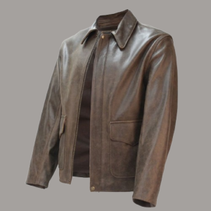 Mens Leather Jacket Handmade Real Leather Vintage Style Jacket For Men, Men’s Brown Real Leather Jacket