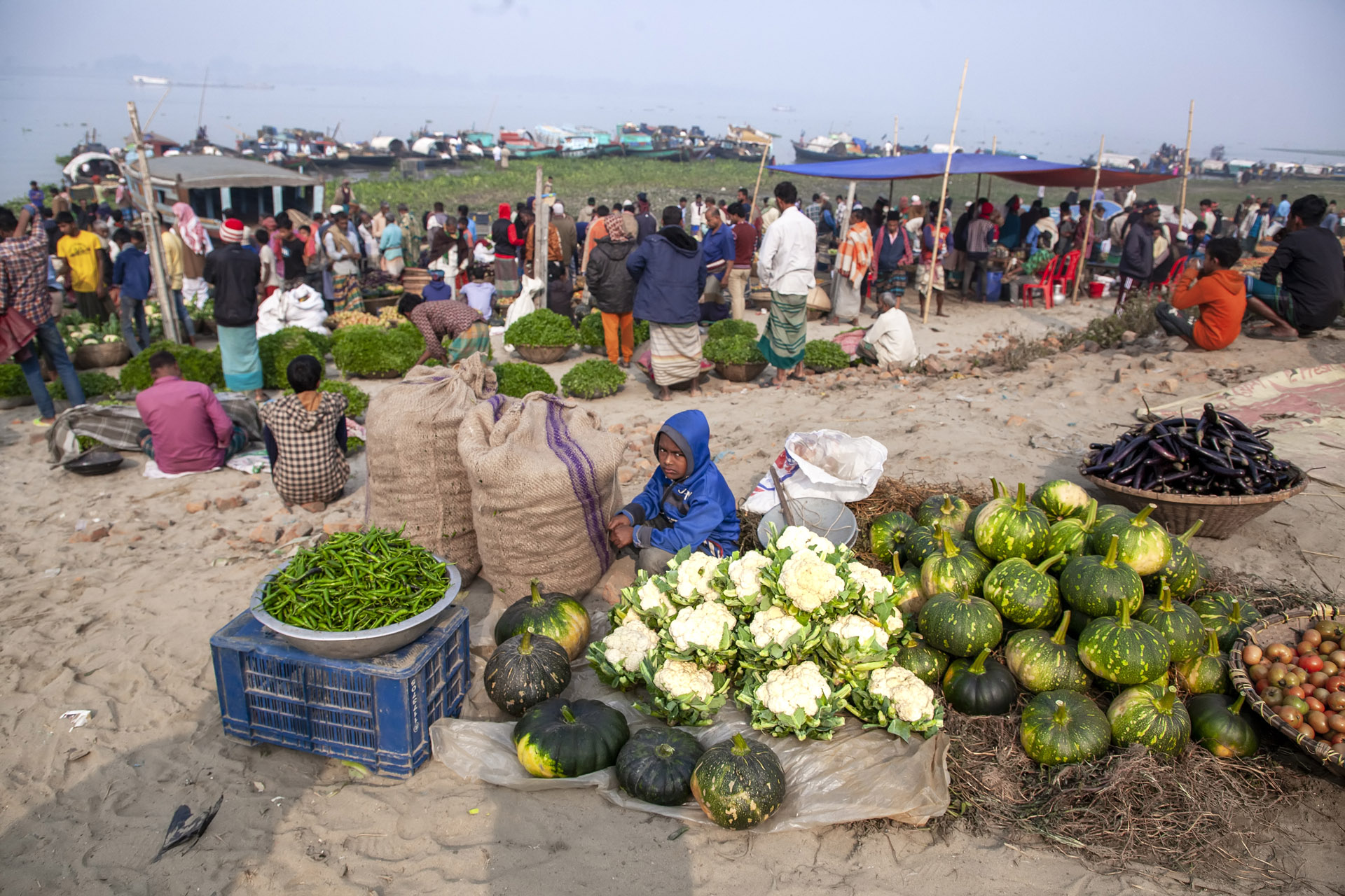 Rural Vegetable Market