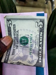 Five Dollar Note