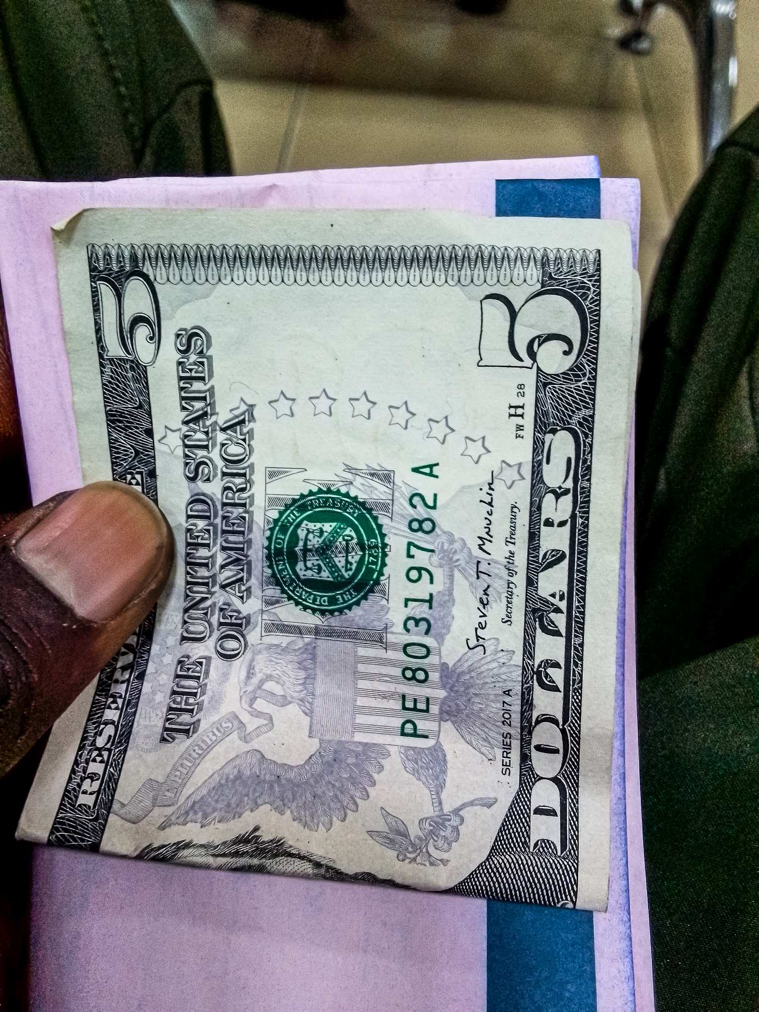 Five Dollar Note