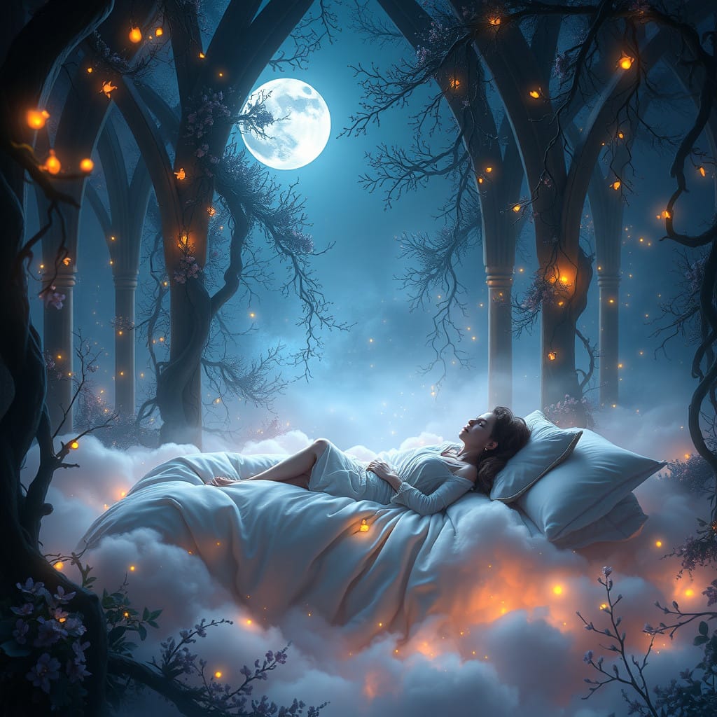 a lot of people struggle with sleep cuz sleep requires peace