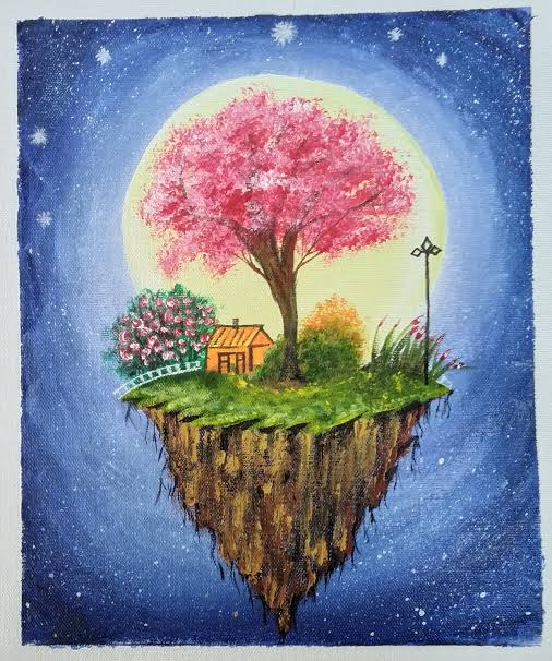 art is a creative way for people to express
