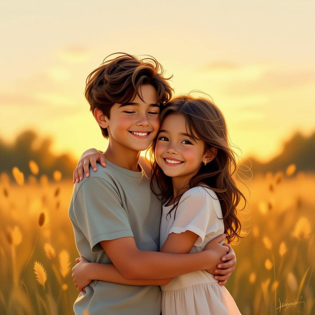 Golden Hour Smiles