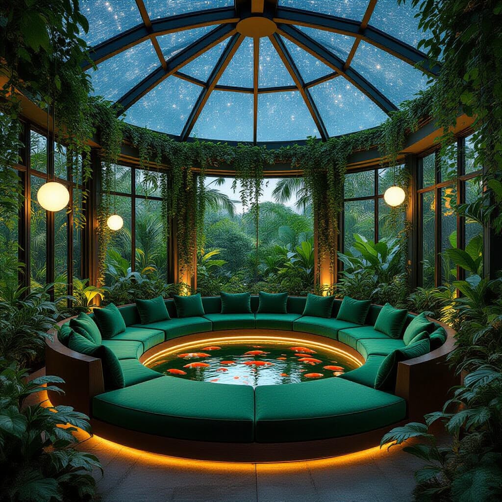 This is your sign to build a subterranean garden sanctuary.