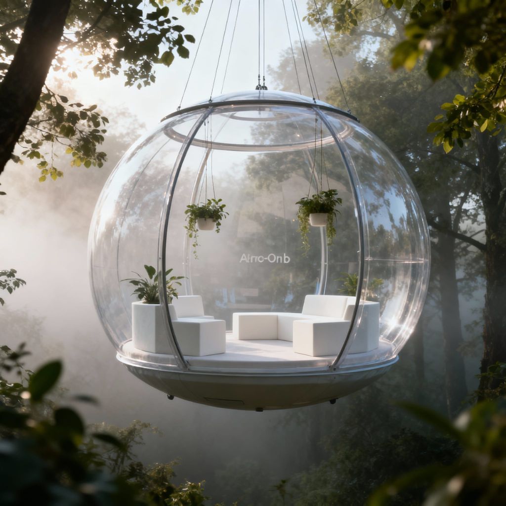 Could you spend a day suspended in the clouds? ☁️