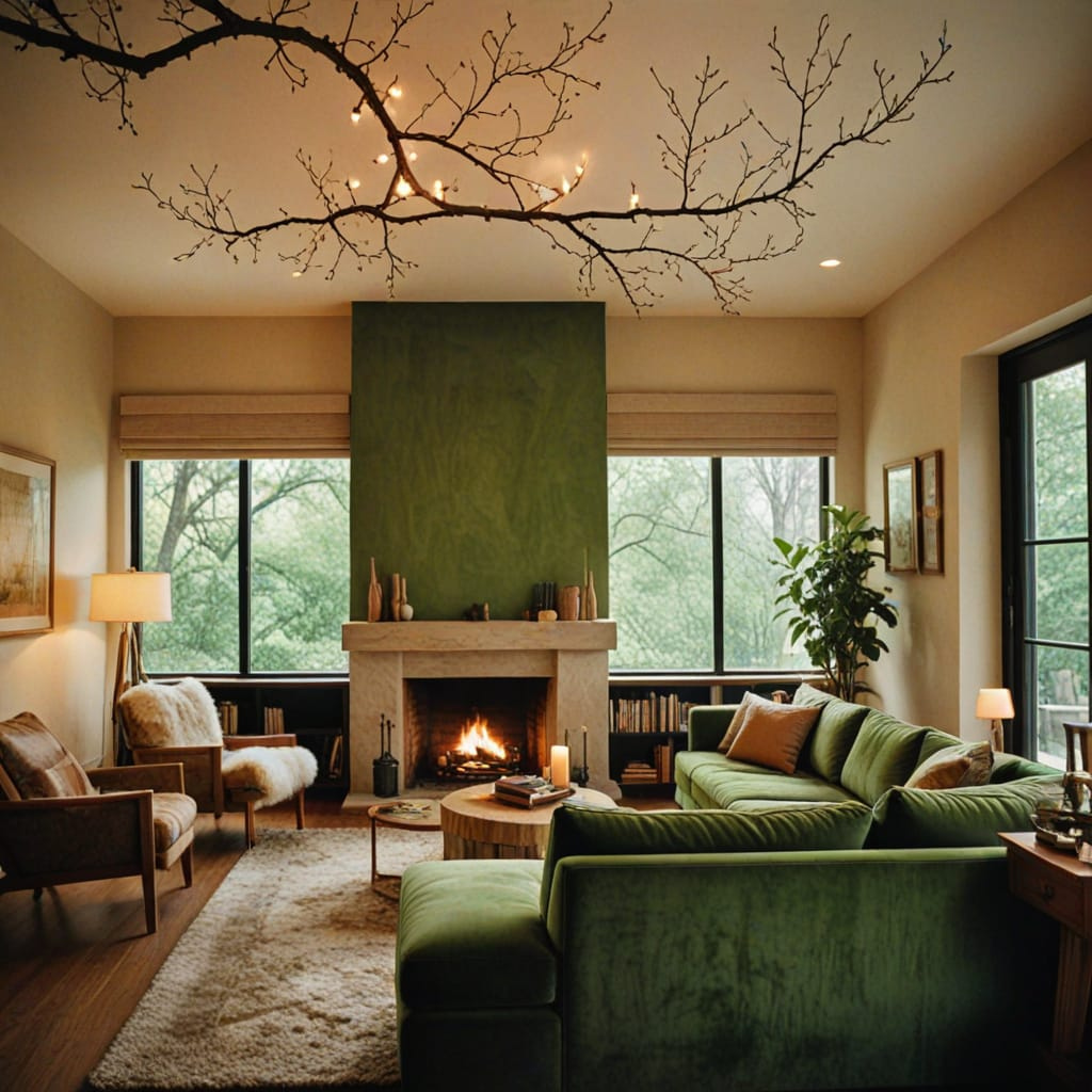 This room is a hug. A very well-designed, architectural hug.