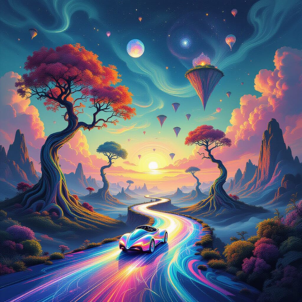 🚀 Cosmic Road Trip