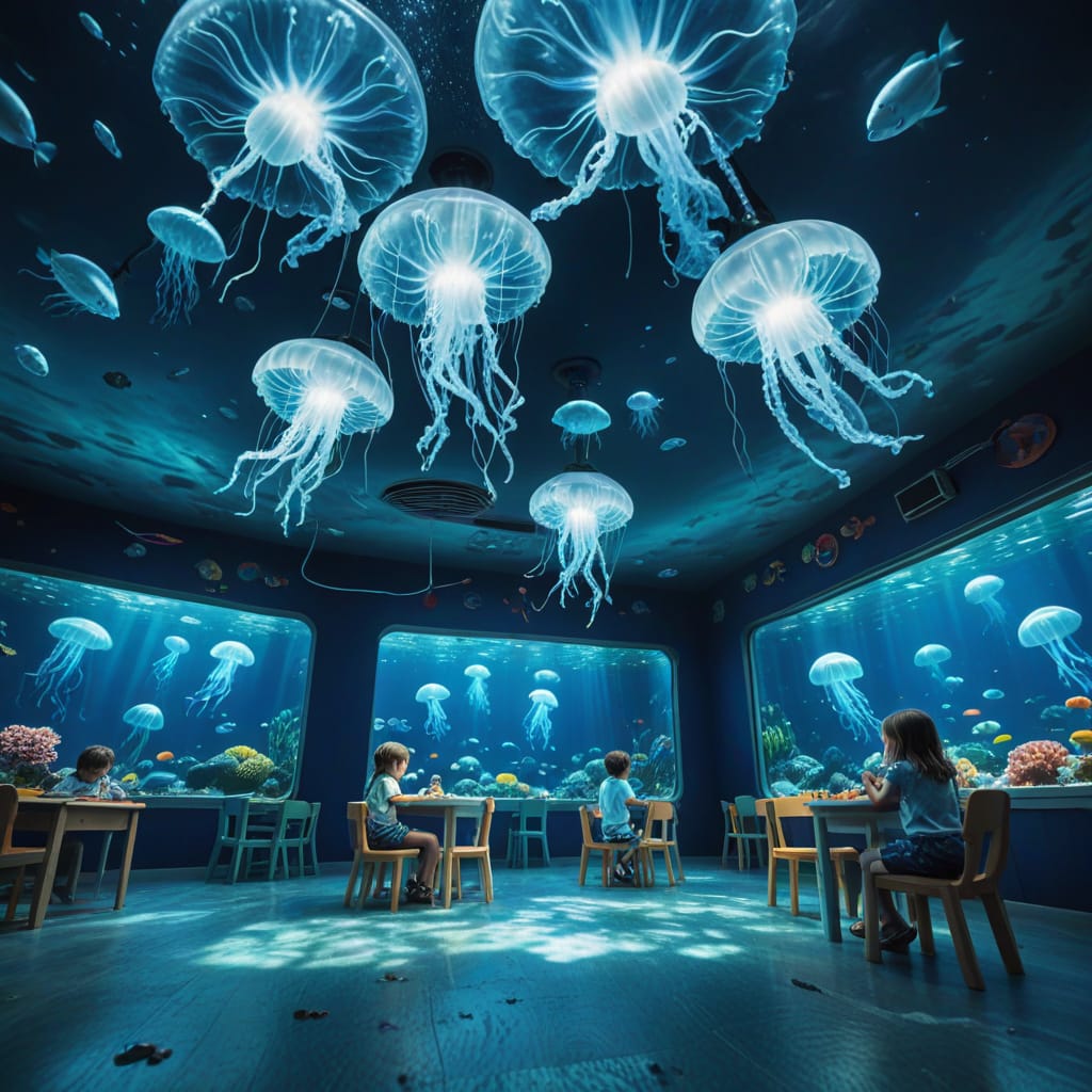 The only thing missing is a friendly octopus librarian.