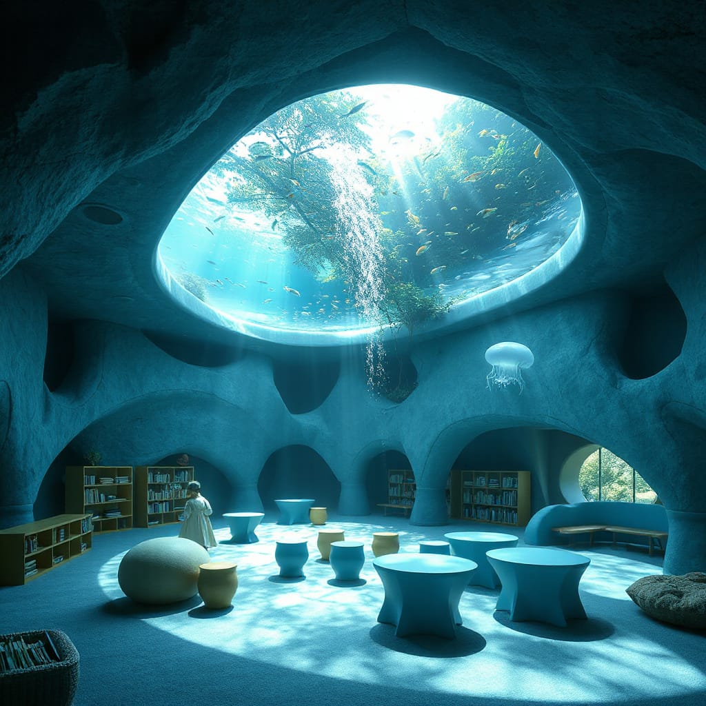 The most serene classroom on Earth.