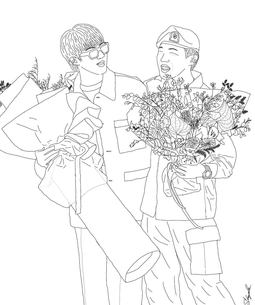 “Welcome back brother”