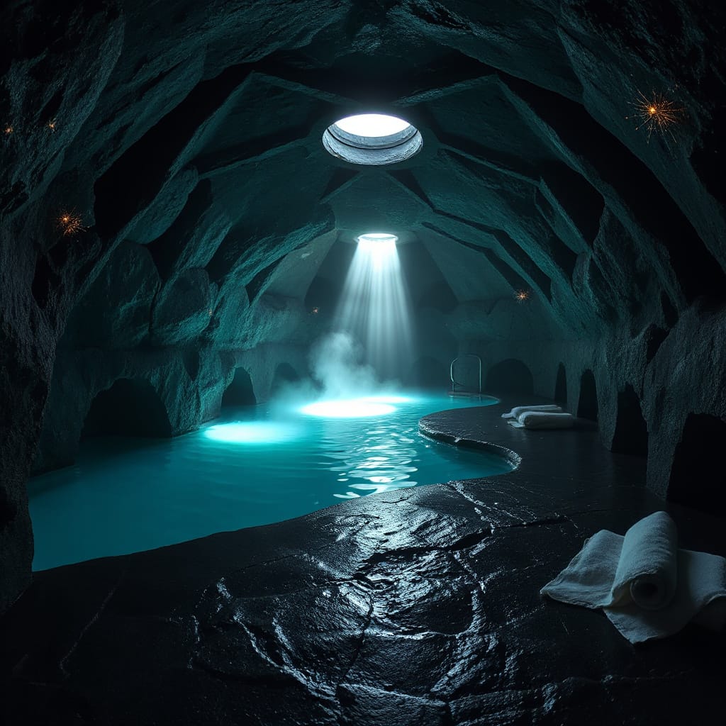 The earth’s secret spa