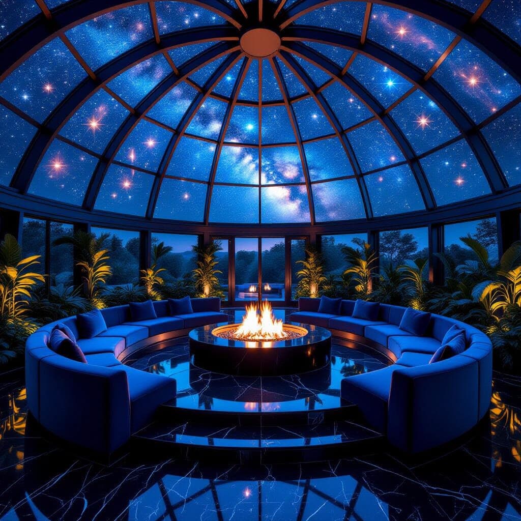 What song would you play in this cosmic sanctuary?