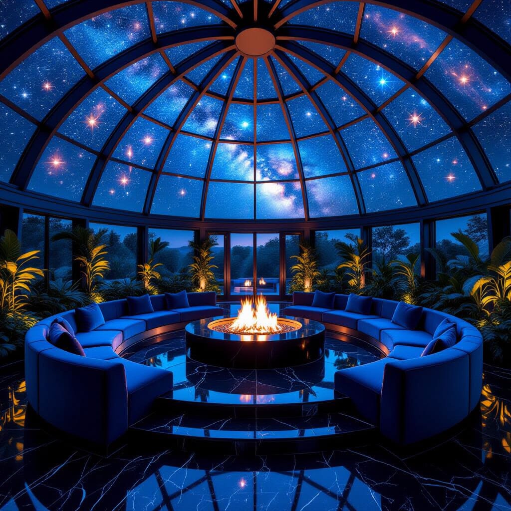 What song would you play in this cosmic sanctuary?