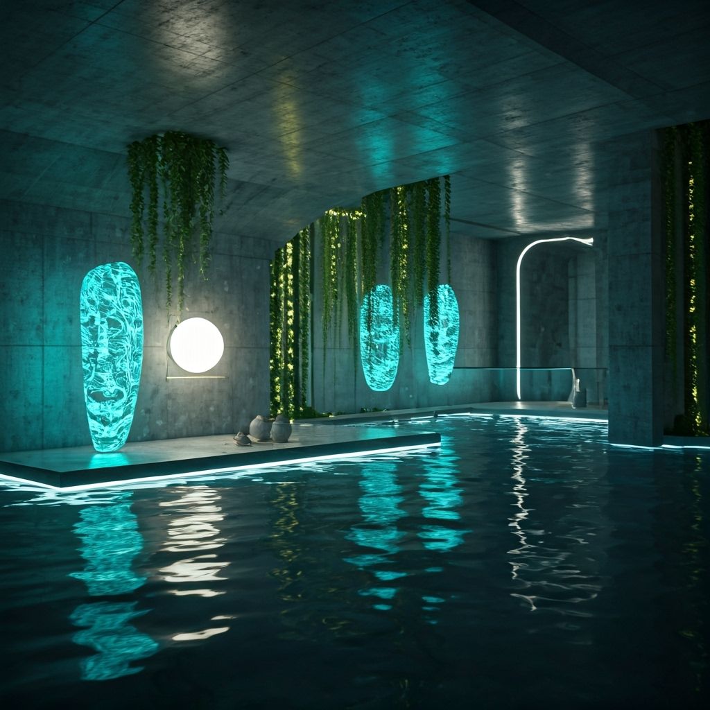 Where water and light dance.