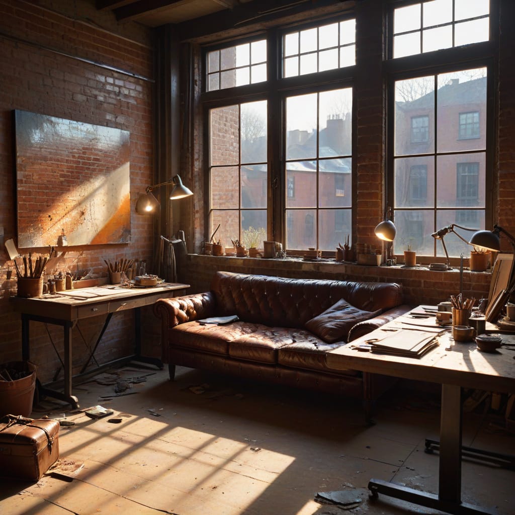 Where masterpieces and messes are made.