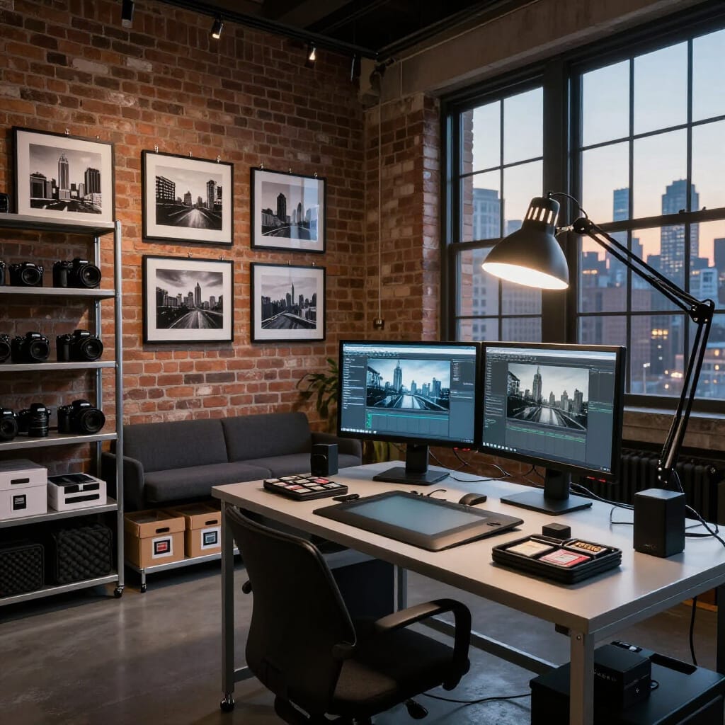 The calm, clear mind behind the lens.