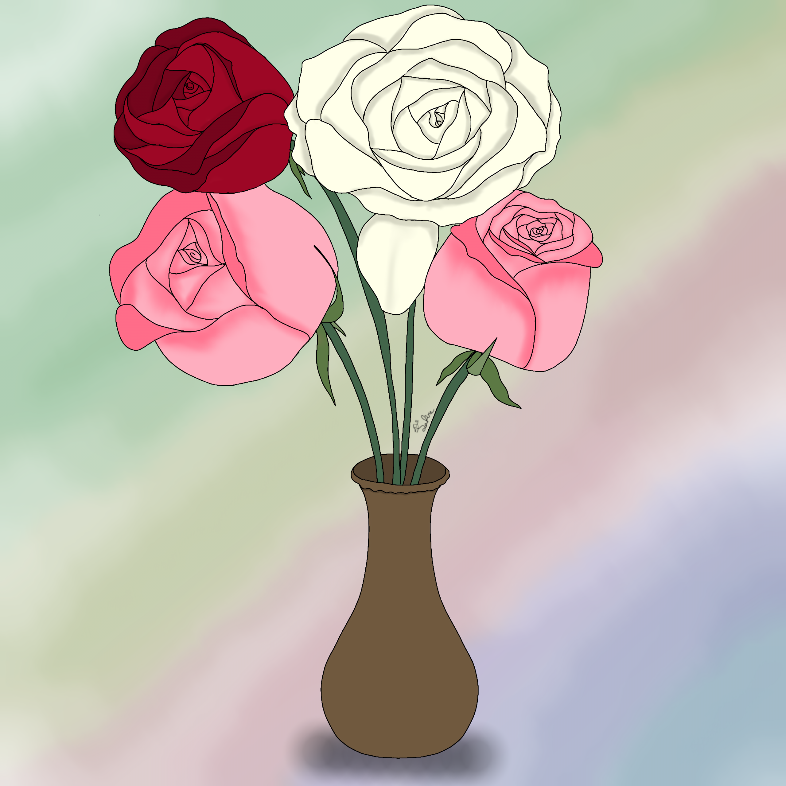 “Roses are not always red”