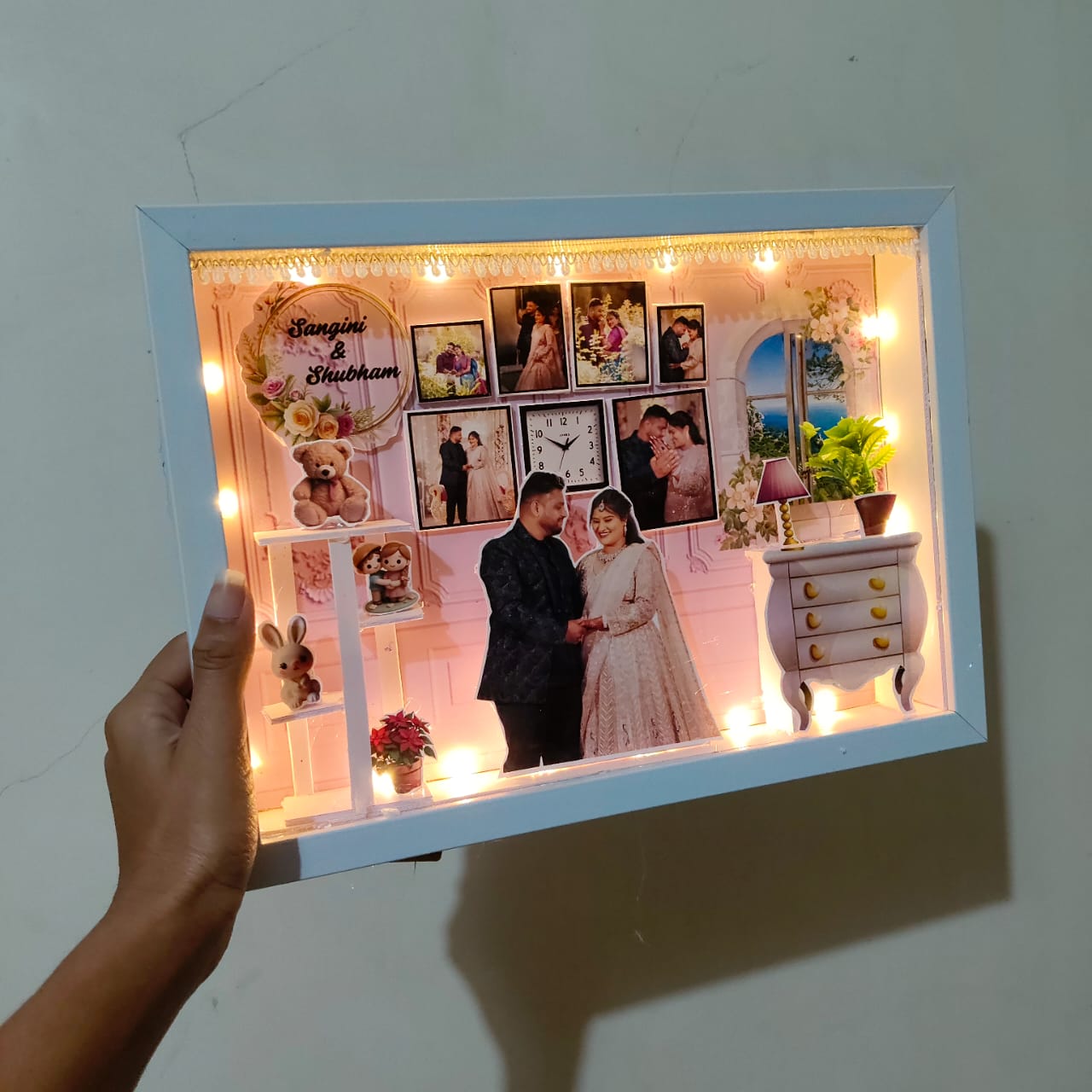 Handmade 3D miniature Frame 💗