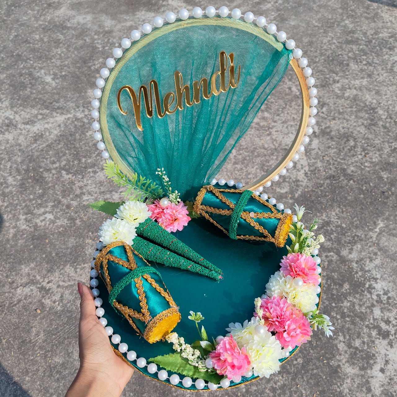 Mehndi Platter 💚
