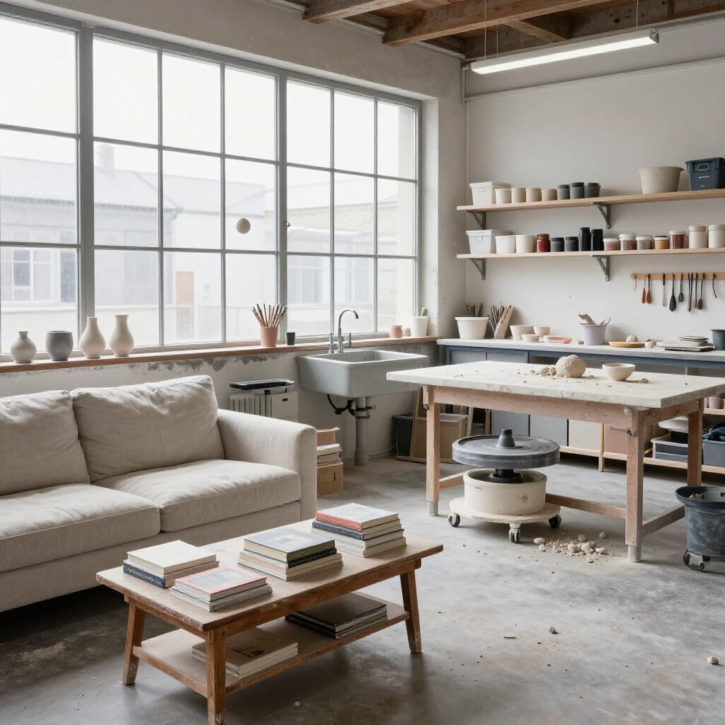 Where life and clay share the same light.