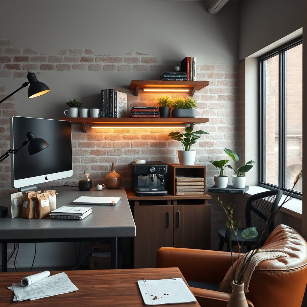 The office where the best ideas percolate.